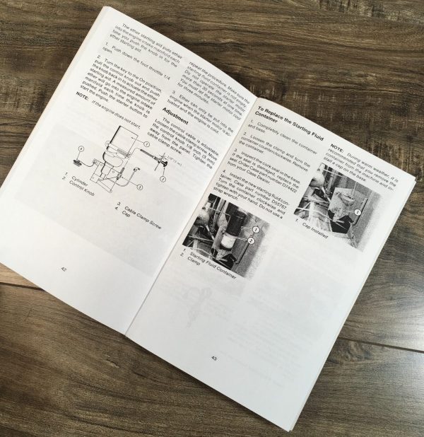 Case 584D 585D 586D Forklift Parts Catalog Operators Manual Owners Set - Image 9