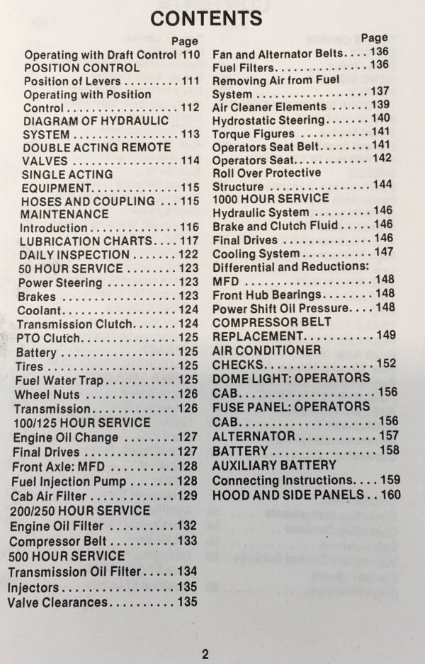 Davic Brown Case 1690 Tractor Service Manual Parts Catalog Operators Repair Set - Image 3