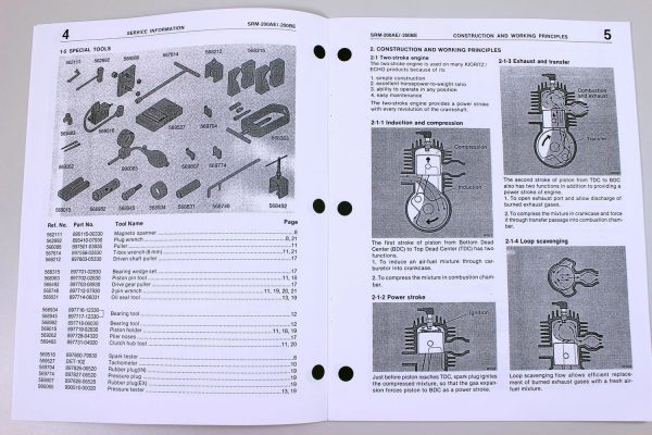 Echo Srm 200Ae 200Be Trimmer Brush Cutter Service Repair Shop Manual Technical - Image 3