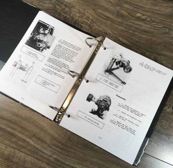 International 1440 1460 1480 Combine Service Manual Set Repair Shop Book - Image 5