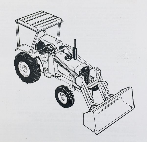 Case 380 380Ll Loader Landscaper Tractor Backhoe Operators Parts Service Manual - Image 5