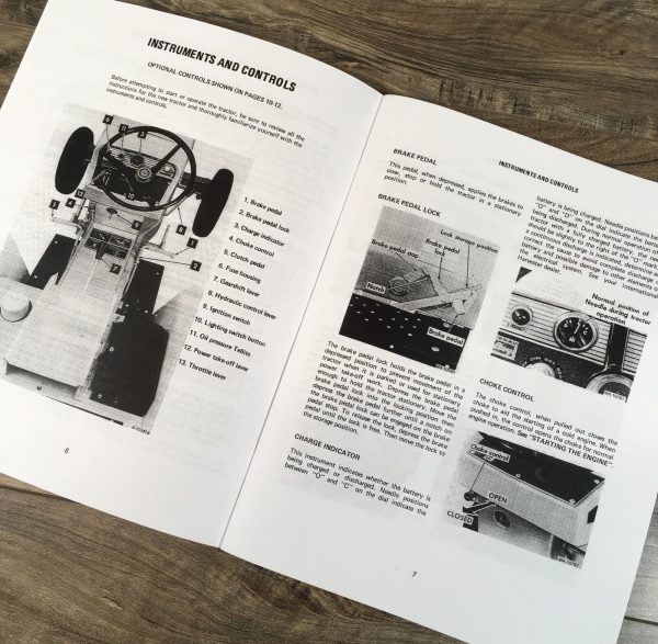 International Cub 185 Lo-Boy Tractor Mower Parts Operators Manual Catalog Owners - Image 9