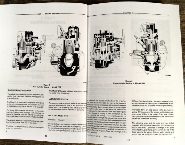 Ford 1110 1210 Tractor Service Manual Repair Shop Technical Workshop Overhaul - Image 3