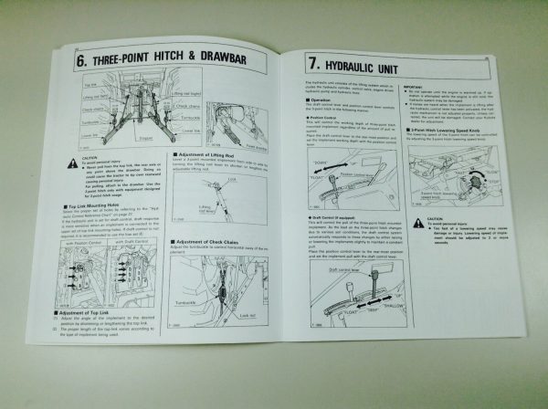 Kubota L2550Dt L2550 Tractor Operators Owners Manual Parts Catalog Set - Image 4