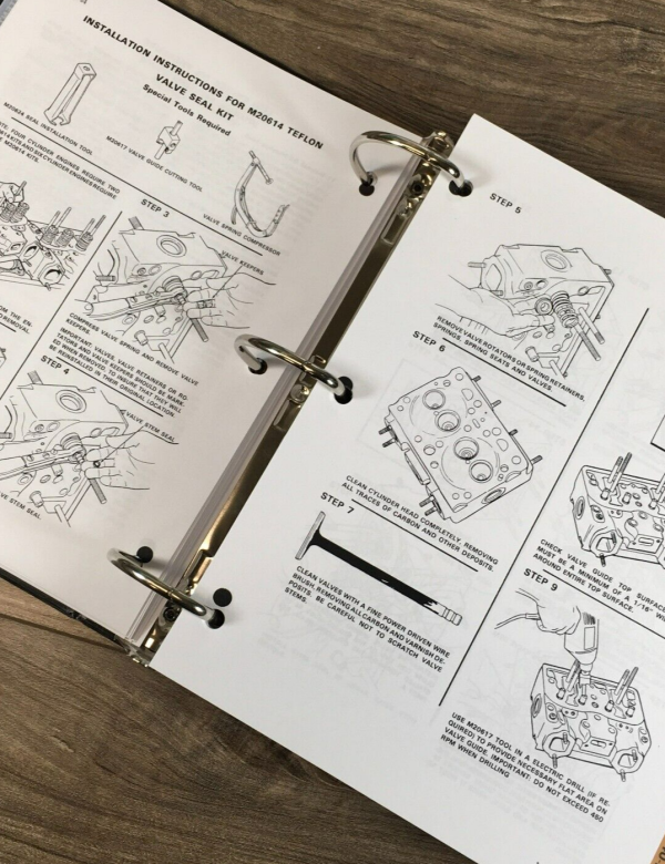 Case W20 Wheel Loader Service Manual Parts Catalog Operators Set S/N 9123140-UP - Image 10