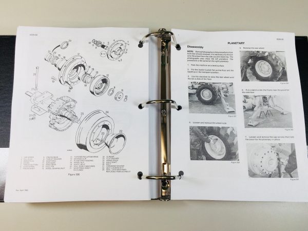 Case 680K Tractor Loader Backhoe Service Parts Operators Manual Shop Set Book - Image 10