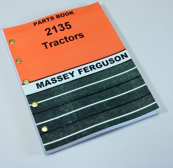 Massey Ferguson Mf 2135 Tractor Parts Catalog Manual Book Exploded View Assembly