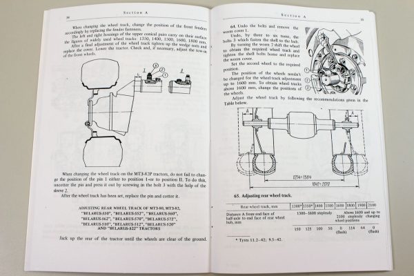 Belarus Mt3-80 82 82H 82P Tractor Owners Operators Manual Maintenance Controls - Image 8