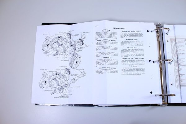 Case 1450 Crawler Loader Dozer Service Manual Technical Repair Shop Book - Image 10