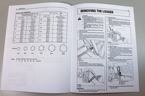 Kubota La211 Front Loader Tractor Operators Owners Manual Maintenance - Image 7