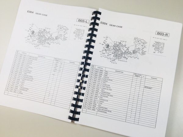 Kubota M4950 M5950 Tractor Operators Owners Manual Parts Catalog Set - Image 9