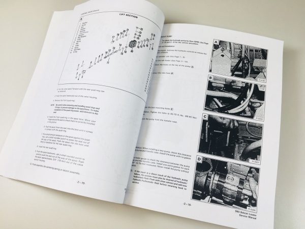 Bobcat 980 Skidsteer Loader Service Repair Manual Technical Shop Book Ovrhl - Image 4