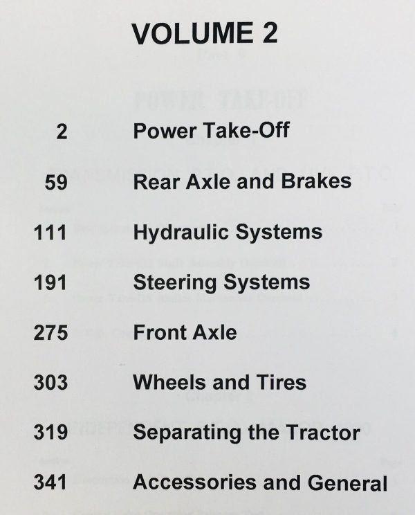 Ford 3500 4500 Backhoe Loader Tractor Service Operator Parts Manual Shop Set - Image 3