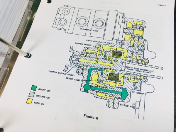 Case 2470 Tractor Service Manual Parts Catalog Shop Repair Book Overhaul Set - Image 11