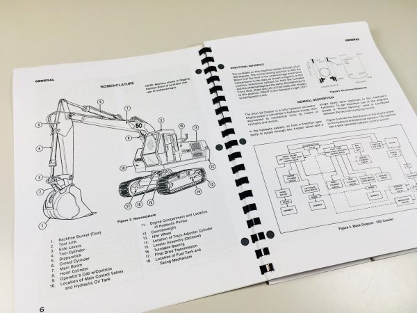 Case Drott 50D Crawler Excavator Service Technical Repair Manual - Image 4