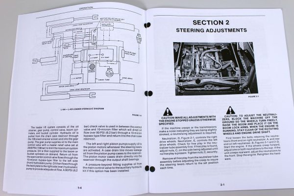 New Holland L451 L452 L454 L455 Skid-Steer Loader Service Repair Shop Manual - Image 3