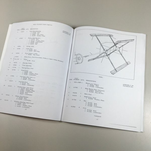 Allis Chalmers 60 All Crop Harverster A Series A-101 & Up Parts Catalog Manual - Image 6