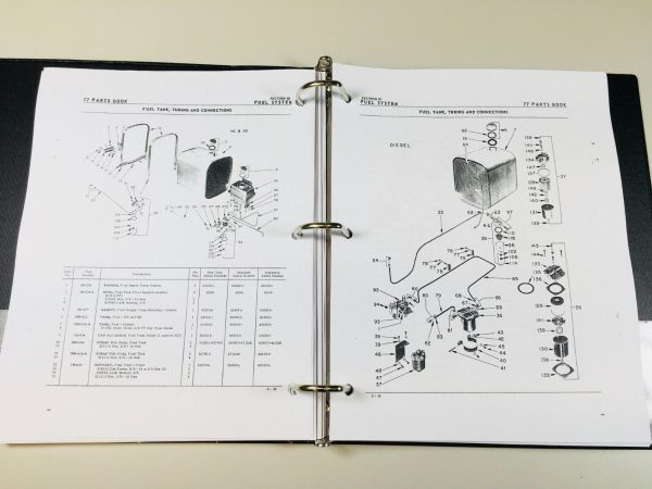 Oliver Super 77 Tractor Service Parts Operators Manual Set Repair Workshop Shop - Image 9