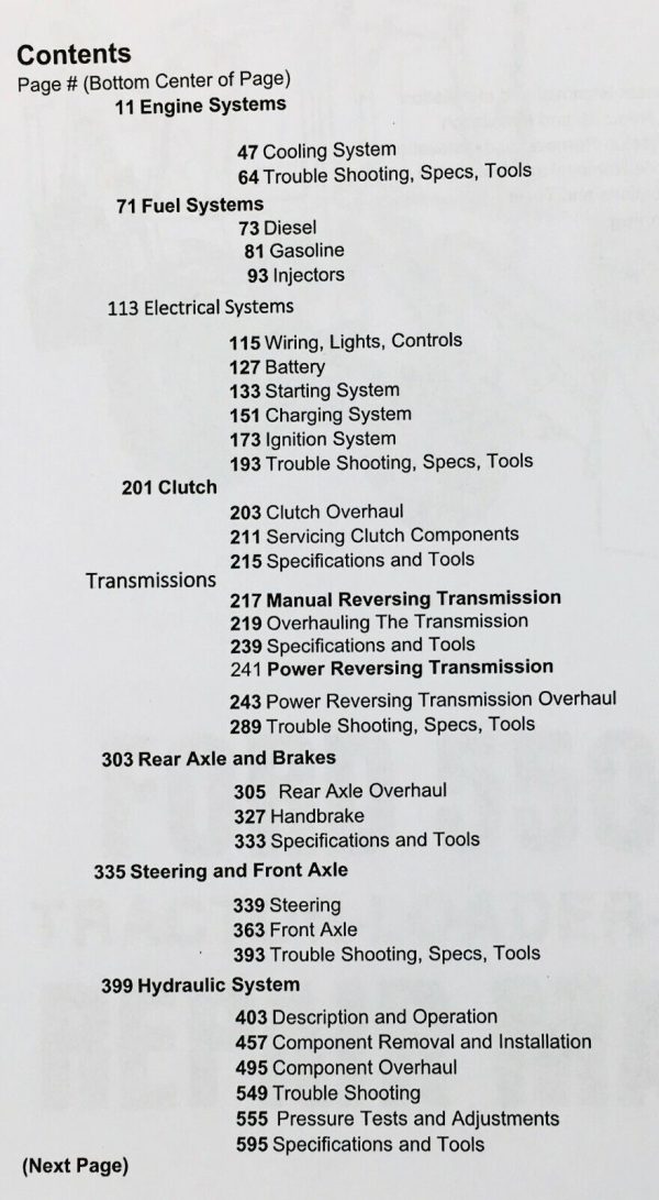 Ford 550 Tractor Loader Backhoe Service Parts Operators Manual Repair Overhaul - Image 2