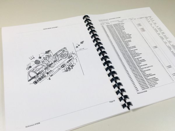 Kubota L285 Tractor Service Parts Manual Technical Shop Book Catalog Repair Set - Image 10