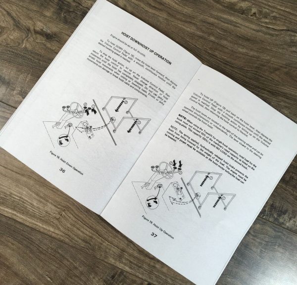 Case Drott 250B Travelift Parts Catalog Operators Manual Set SN 6206306-After - Image 11