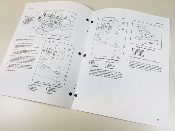 Allis Chalmers T-800 T-811 T-816 T-818 Lawn Garden Tractor Operators Manual - Image 3