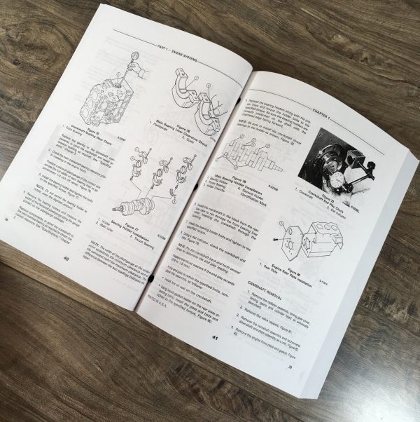 Ford 1320 1520 1720 Tractor Service Parts Manual Repair Shop Set Workshop Book - Image 6