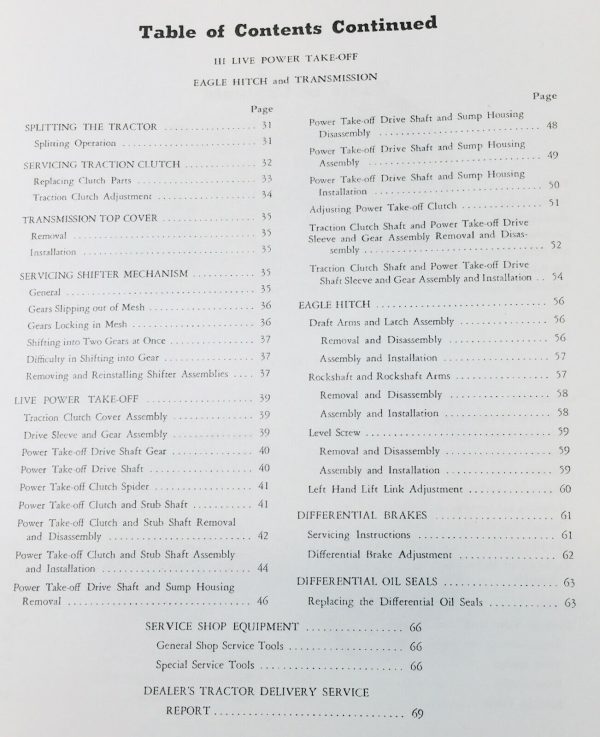 Case Series S Sc So Se Tractors Service Repair Manual Technical Shop Book - Image 12