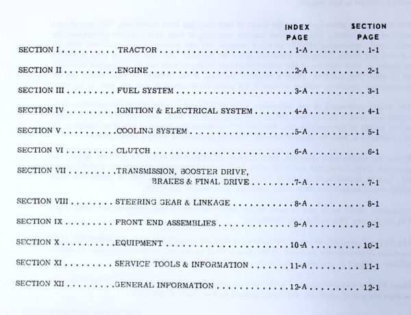 Oliver 77 Super 77 Tractor Service Repair Manual Parts Catalog Workshop Book - Image 3