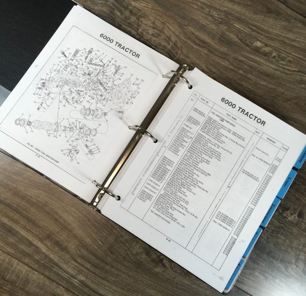 Ford 6000 Tractor Service Parts Operators Manual Owners Repair Shop Set Workshop - Image 7