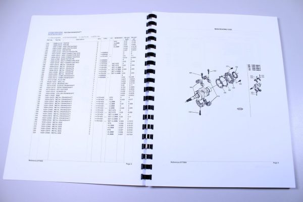 Kubota B4200D Tractor Parts Assembly Manual Catalog Exploded Views Numbers - Image 2