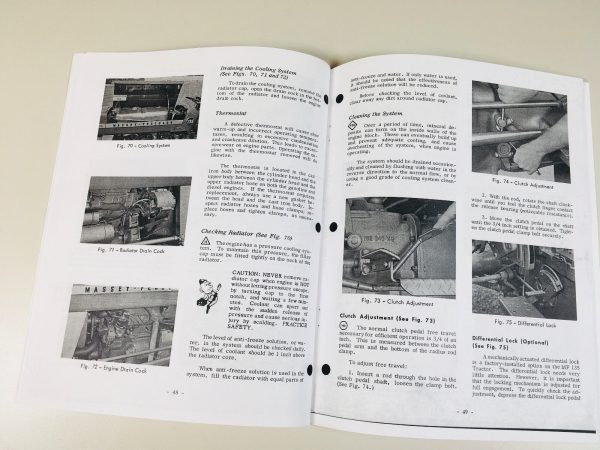 Massey Ferguson Mf 135 Tractor Owners Operators Manual Maintenance Gas Diesel - Image 10