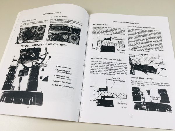 International Cub 184 Lo-Boy Tractor Operators Owners Manual Maintenance - Image 4