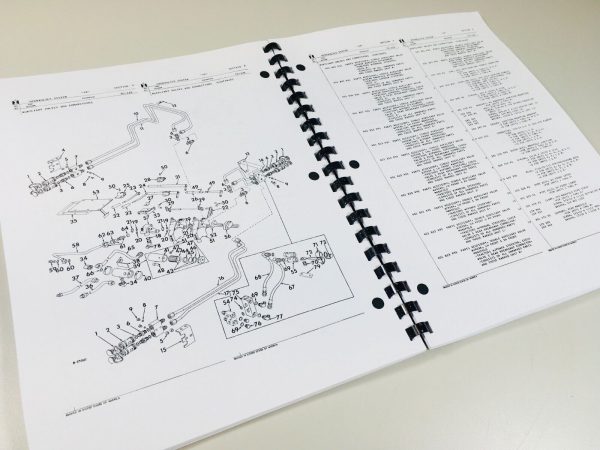 International 444 Diesel Tractors Service Parts Operators Manual Set Shop BD-154 - Image 11