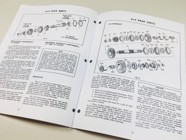 Dana Corp P8500 16 Speed Air Shift Spicer Transmission Service Manual - Image 6