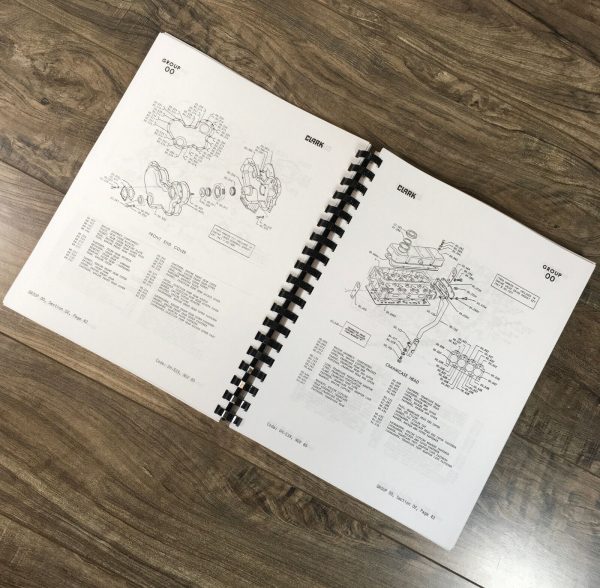 Clark C500 60/S100 (D) C500 Y 60/100 (D) Forklift Service Manual Repair Oh539 - Image 6