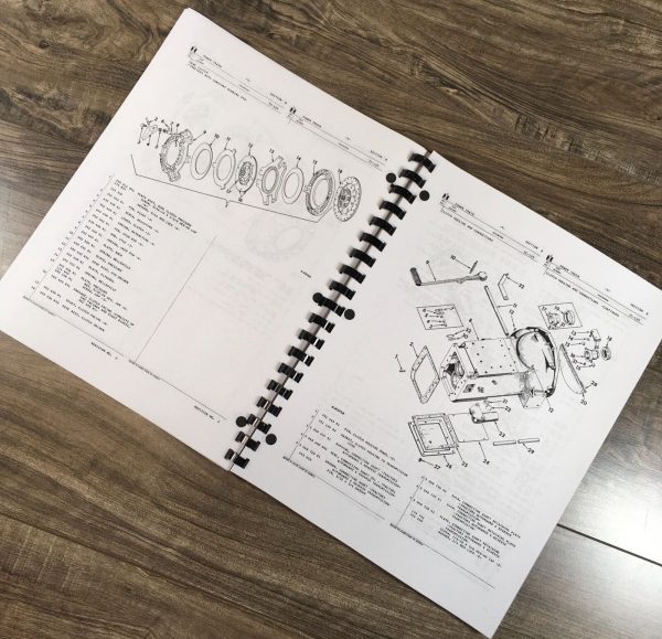 International 444 Diesel Tractor Parts Operators Manual Set Owners Catalog Book - Image 6