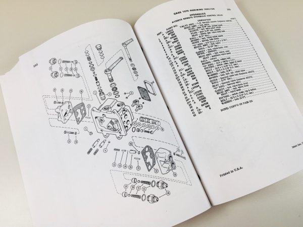 Ji Case 1270 Agri King Tractor Parts Manual Catalog #B1265 S/N 8736001 Up - Image 5
