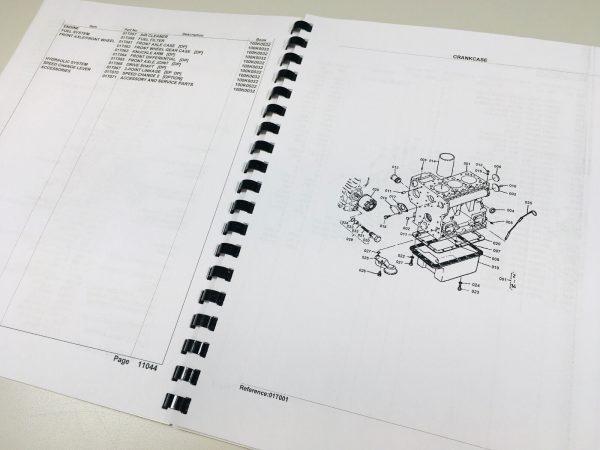 Kubota B6100Hst-D Tractor Parts Assembly Manual Catalog Exploded Views Numbers - Image 2