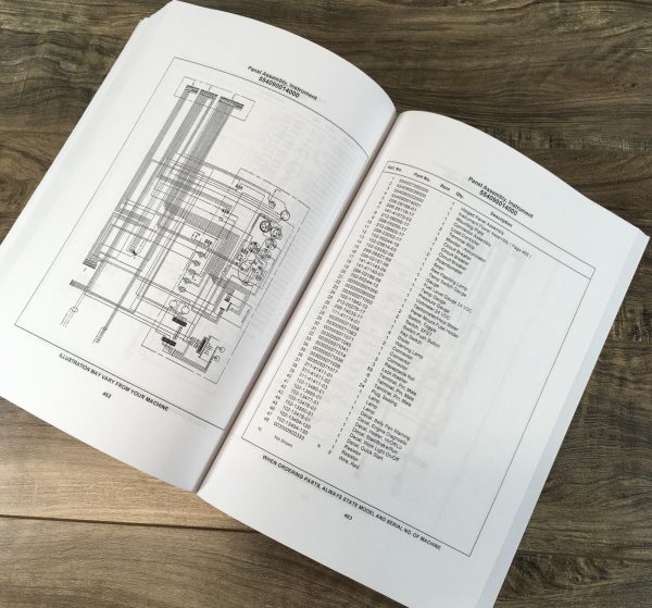 Terex 390E Trashmaster Landfill Compactor Parts Manual Catalog Book Assembly IBH - Image 8