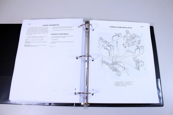 Case W1102D/Pd Vibrating Self-Propelled Roller Service Technical Manual Binder - Image 10