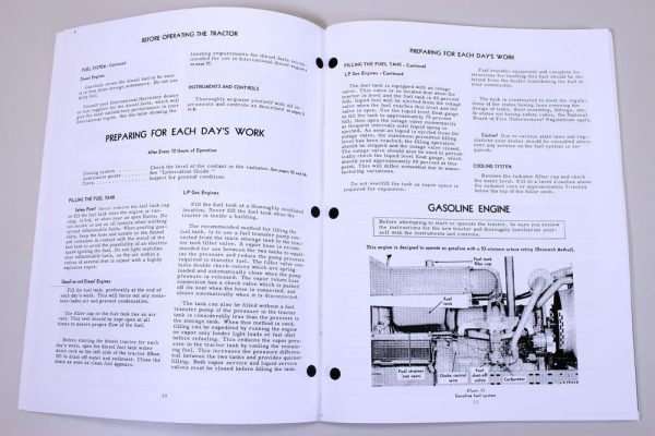 International Farmall 806 Tractor Owners Operators Manual Maintenance Controls - Image 4