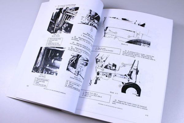 International 2400B 2405B 2410B Diesel Loader Tractor Service Manual Shop Repair - Image 3