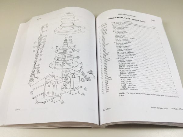 Case 220B Crawler Excavator Parts Catalog Manual - Image 6