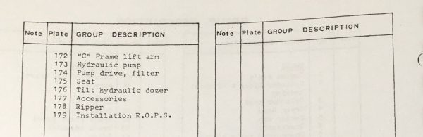 Massey Ferguson 200C D200C Crawler Loader Dozer Parts Manual Catalog Assembly - Image 3