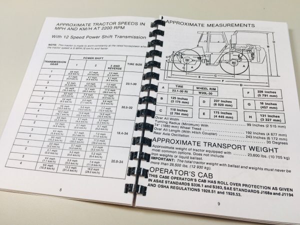 Case Ih 4890 Tractor Operators Owners Manual Maintenance Operations Lubrication - Image 5