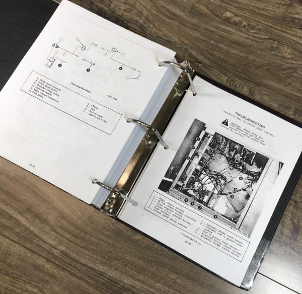 International 1440 Combine Service Parts Operators Manual Set Repair Shop D-436 - Image 2