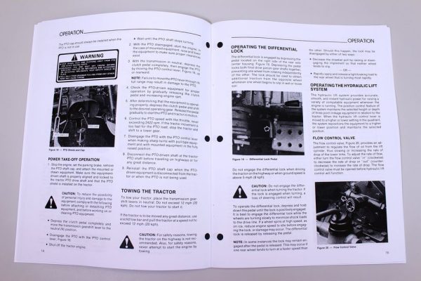 Ford 1300 Tractor Owners Operators Manual Maintenance Diesel Operations Book - Image 4