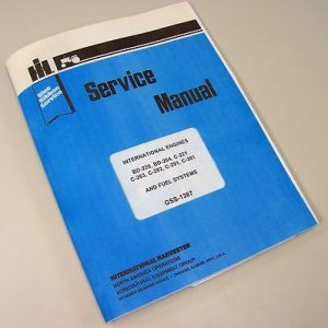International Farmall 3616 Gas & Lp Backhoe Tractor Engine Service Repair Manual