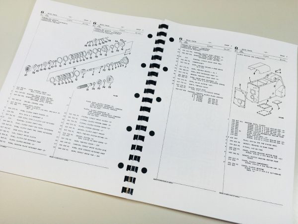 International 454 Tractor Parts Operators Manual Set Catalog Book - Image 9